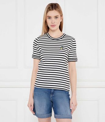 Marc Cain - Bluzka damska na wiosnę casualowa ze sklepu: Gomez Fashion Store w kategorii: Bluzki damskie - zdjęcie 874714-BD9-10338_CR252W000087190