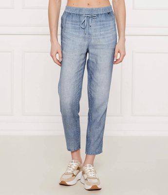 Spodnie damskie na wiosnę Marc Cain ze sklepu: Gomez Fashion Store w kategorii: Spodnie damskie - zdjęcie 874714-BD9-10338_CR252W000090352