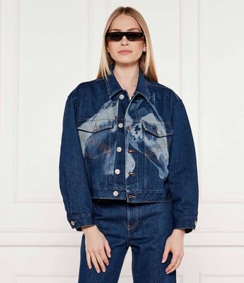Kurtka damska casualowa Pinko ze sklepu: Gomez Fashion Store w kategorii: Kurtki damskie - zdjęcie 874714-BD9-10338_PI251W000238D15