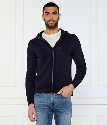 Premiata - Sweter męski na zimę ze sklepu: Gomez Fashion Store w kategorii: Swetry męskie - zdjęcie 874714-BD9-10338_PT252M000014F01