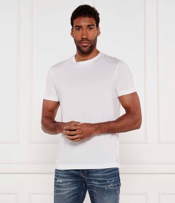 T-shirt męski klasyczny BOSS BLACK ze sklepu: Gomez Fashion Store w kategorii: T-shirty męskie - zdjęcie 874714-BD9-10338_BB254M000007100