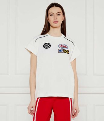 Bluzka damska młodzieżowa Pinko ze sklepu: Gomez Fashion Store w kategorii: Bluzki damskie - zdjęcie 874714-BD9-10338_PI252W000062005