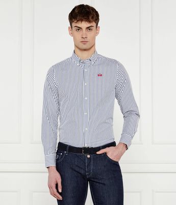 La Martina - Koszula męska casual ze sklepu: Gomez Fashion Store w kategorii: Koszule męskie - zdjęcie 874714-BD9-10338_LR252M000011124