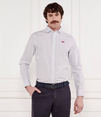 Koszula męska elegancka La Martina ze sklepu: Gomez Fashion Store w kategorii: Koszule męskie - zdjęcie 874714-BD9-10338_LR252M000012125