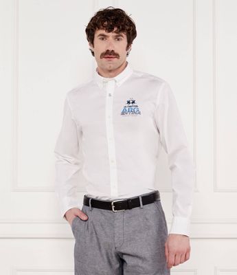 Koszula męska La Martina ze sklepu: Gomez Fashion Store w kategorii: Koszule męskie - zdjęcie 874714-BD9-10338_LR252M000013001