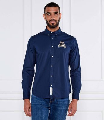 La Martina - Koszula męska ze sklepu: Gomez Fashion Store w kategorii: Koszule męskie - zdjęcie 874714-BD9-10338_LR252M000013717