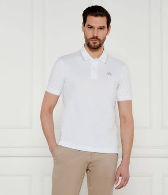 La Martina - T-shirt męski wiosenny ze sklepu: Gomez Fashion Store w kategorii: T-shirty męskie - zdjęcie 874714-BD9-10338_LR252M000021001
