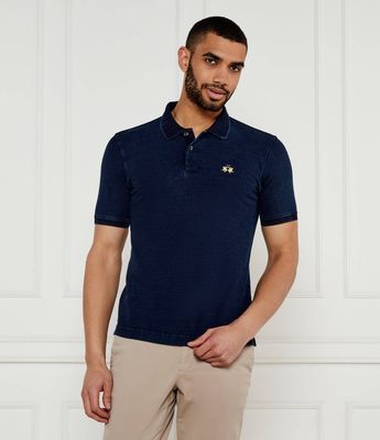 T-shirt męski na wiosnę La Martina ze sklepu: Gomez Fashion Store w kategorii: T-shirty męskie - zdjęcie 874714-BD9-10338_LR252M000023003