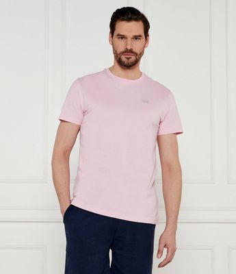 T-shirt męski casual La Martina ze sklepu: Gomez Fashion Store w kategorii: T-shirty męskie - zdjęcie 874714-BD9-10338_LR252M000029254