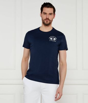 T-shirt męski La Martina ze sklepu: Gomez Fashion Store w kategorii: T-shirty męskie - zdjęcie 874714-BD9-10338_LR252M000030717
