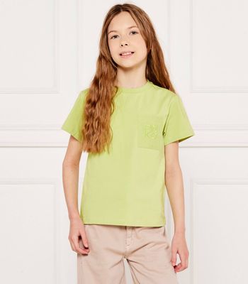 Bluzka dziewczęca na lato Pinko UP ze sklepu: Gomez Fashion Store w kategorii: Bluzki dziewczęce