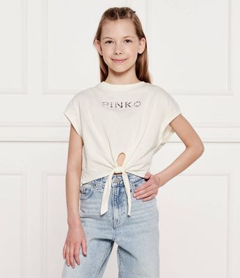 Bluzka dziewczęca letnia Pinko UP ze sklepu: Gomez Fashion Store w kategorii: Bluzki dziewczęce