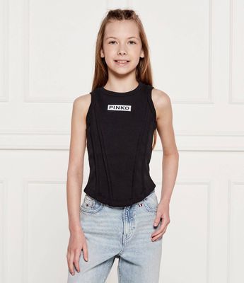 Bluzka dziewczęca letnia Pinko UP ze sklepu: Gomez Fashion Store w kategorii: Bluzki dziewczęce