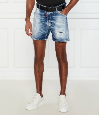 Dsquared2 - Spodenki męskie letnie ze sklepu: Gomez Fashion Store w kategorii: Spodenki męskie - zdjęcie 874714-BD9-10338_DQ252M000039470