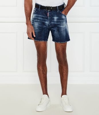 Spodenki męskie Dsquared2 ze sklepu: Gomez Fashion Store w kategorii: Spodenki męskie - zdjęcie 874714-BD9-10338_DQ252M000040470