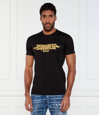 T-shirt męski Dsquared2 ze sklepu: Gomez Fashion Store w kategorii: T-shirty męskie - zdjęcie 874714-BD9-10338_DQ252M000044900