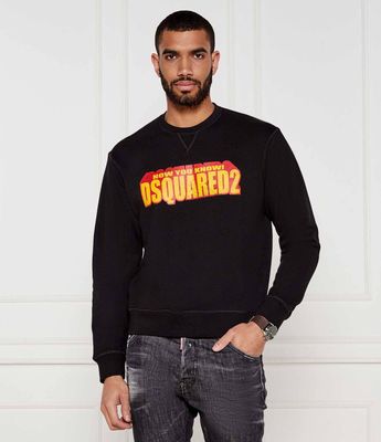 Bluza męska na zimę Dsquared2 ze sklepu: Gomez Fashion Store w kategorii: Bluzy męskie - zdjęcie 874714-BD9-10338_DQ252M000049900
