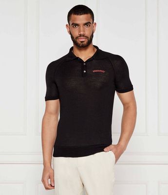 T-shirt męski casualowy Dsquared2 ze sklepu: Gomez Fashion Store w kategorii: T-shirty męskie - zdjęcie 874714-BD9-10338_DQ252M000056900