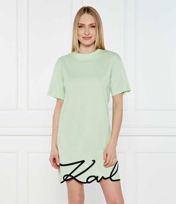 Sukienka na wiosnę Karl Lagerfeld ze sklepu: Gomez Fashion Store w kategorii: Sukienki - zdjęcie 874714-BD9-10338_KL252W000032D22