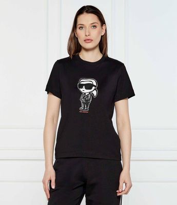 Bluzka damska Karl Lagerfeld ze sklepu: Gomez Fashion Store w kategorii: Bluzki damskie - zdjęcie 874714-BD9-10338_KL252W000034666