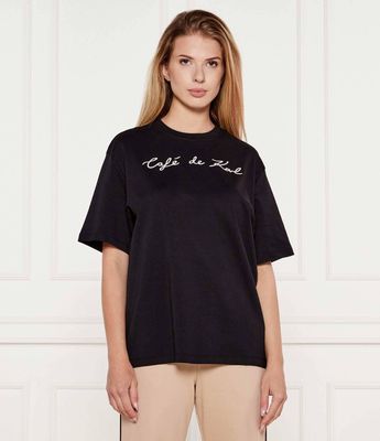 Bluzka damska Karl Lagerfeld ze sklepu: Gomez Fashion Store w kategorii: Bluzki damskie - zdjęcie 874714-BD9-10338_KL252W000051666
