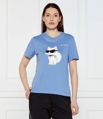 Bluzka damska na wiosnę Karl Lagerfeld ze sklepu: Gomez Fashion Store w kategorii: Bluzki damskie - zdjęcie 874714-BD9-10338_KL252W000057D28