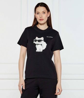 Karl Lagerfeld - Bluzka damska ze sklepu: Gomez Fashion Store w kategorii: Bluzki damskie - zdjęcie 874714-BD9-10338_KL252W000057666