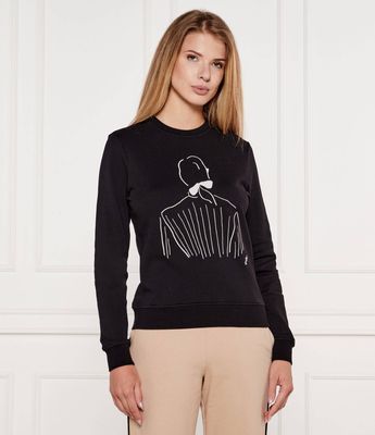 Bluza damska Karl Lagerfeld ze sklepu: Gomez Fashion Store w kategorii: Bluzy damskie - zdjęcie 874714-BD9-10338_KL252W000059666