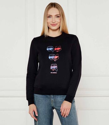 Karl Lagerfeld - Bluza damska jesienna ze sklepu: Gomez Fashion Store w kategorii: Bluzy damskie - zdjęcie 874714-BD9-10338_KL252W000061666