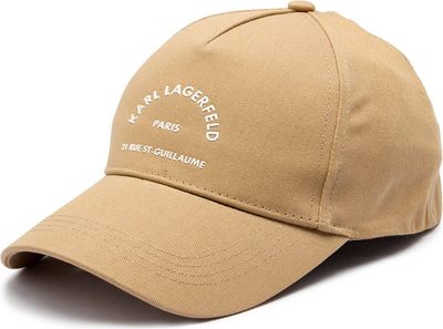 Czapka z daszkiem damska Karl Lagerfeld ze sklepu: Gomez Fashion Store w kategorii: Czapki z daszkiem damskie - zdjęcie 874714-BD9-10338_KL252W000071C75
