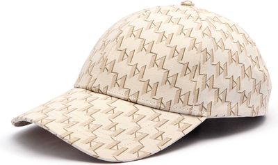 Czapka z daszkiem damska Karl Lagerfeld ze sklepu: Gomez Fashion Store w kategorii: Czapki z daszkiem damskie - zdjęcie 874714-BD9-10338_KL252W000112D29