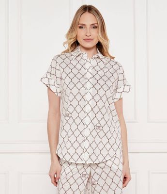 MM - Koszula damska wiosenna casual ze sklepu: Gomez Fashion Store w kategorii: Koszule damskie - zdjęcie 874714-BD9-10338_ML252W000009003