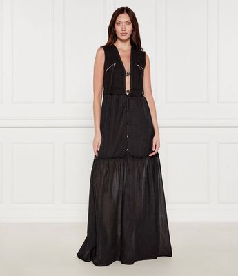 Sukienka trapezowa Pinko ze sklepu: Gomez Fashion Store w kategorii: Sukienki - zdjęcie 874714-BD9-10338_PI252W000043099