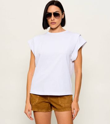 Ba&sh - Bluzka damska casual na wiosnę ze sklepu: Gomez Fashion Store w kategorii: Bluzki damskie - zdjęcie 874714-BD9-10338_BH252W000010019