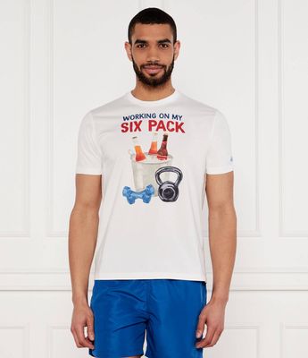 T-shirt męski na wiosnę ST.Barth ze sklepu: Gomez Fashion Store w kategorii: T-shirty męskie - zdjęcie 874714-BD9-10338_SB252M000001198