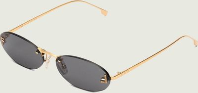Fendi - Okulary przeciwsłoneczne damskie ze sklepu: Gomez Fashion Store w kategorii: Okulary przeciwsłoneczne damskie - zdjęcie 874714-BD9-10338_FE252W000001016