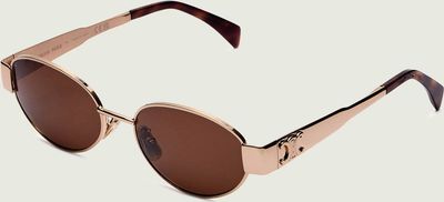 Okulary przeciwsłoneczne damskie Celine ze sklepu: Gomez Fashion Store w kategorii: Okulary przeciwsłoneczne damskie - zdjęcie 874714-BD9-10338_CV252W000010954