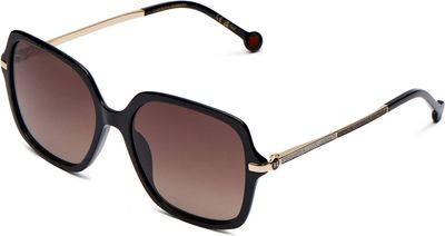 Okulary przeciwsłoneczne damskie Carolina Herrera ze sklepu: Gomez Fashion Store w kategorii: Okulary przeciwsłoneczne damskie - zdjęcie 874714-BD9-10338_HR252W000002013