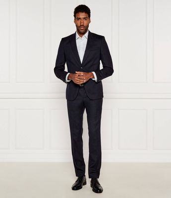 Garnitur męski jesienny BOSS BLACK ze sklepu: Gomez Fashion Store w kategorii: Garnitury męskie - zdjęcie 874714-BD9-10338_BB254M000013404