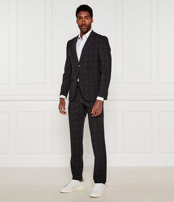 BOSS BLACK - Garnitur męski ze sklepu: Gomez Fashion Store w kategorii: Garnitury męskie - zdjęcie 874714-BD9-10338_BB254M000014001