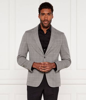 BOSS BLACK - Marynarka męska jesienna ze sklepu: Gomez Fashion Store w kategorii: Marynarki męskie - zdjęcie 874714-BD9-10338_BB254M000017030