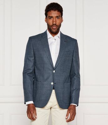 BOSS BLACK - Marynarka męska wiosenna ze sklepu: Gomez Fashion Store w kategorii: Marynarki męskie - zdjęcie 874714-BD9-10338_BB254M000018404