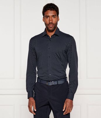 Koszula męska casualowa BOSS BLACK ze sklepu: Gomez Fashion Store w kategorii: Koszule męskie - zdjęcie 874714-BD9-10338_BB254M000029337