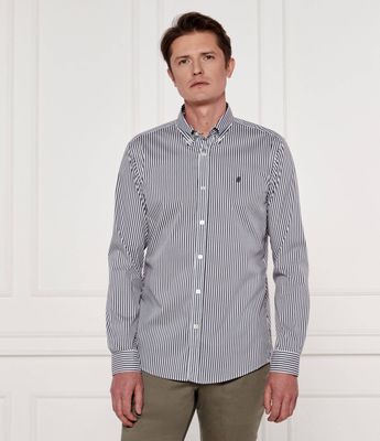 Koszula męska z kołnierzykiem button down BOSS BLACK ze sklepu: Gomez Fashion Store w kategorii: Koszule męskie - zdjęcie 874714-BD9-10338_BB254M000048404