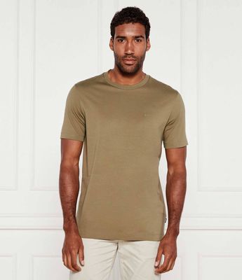 T-shirt męski casual BOSS BLACK ze sklepu: Gomez Fashion Store w kategorii: T-shirty męskie - zdjęcie 874714-BD9-10338_BB254M000061314
