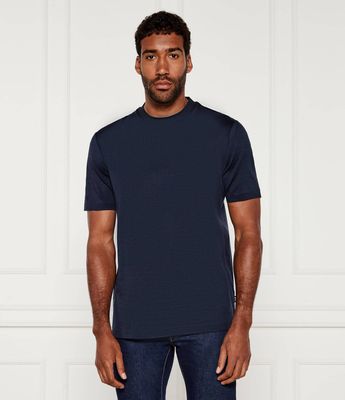 T-shirt męski na wiosnę BOSS BLACK ze sklepu: Gomez Fashion Store w kategorii: T-shirty męskie - zdjęcie 874714-BD9-10338_BB254M000067405