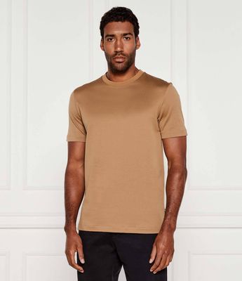 BOSS BLACK - T-shirt męski ze sklepu: Gomez Fashion Store w kategorii: T-shirty męskie - zdjęcie 874714-BD9-10338_BB254M000080260