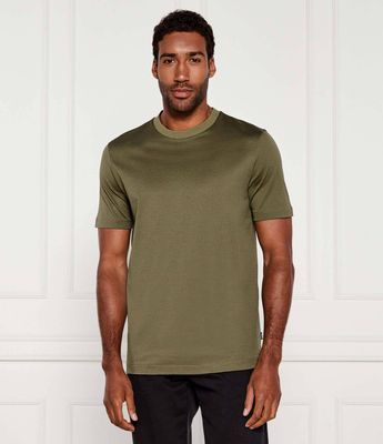BOSS BLACK - T-shirt męski ze sklepu: Gomez Fashion Store w kategorii: T-shirty męskie - zdjęcie 874714-BD9-10338_BB254M000080314