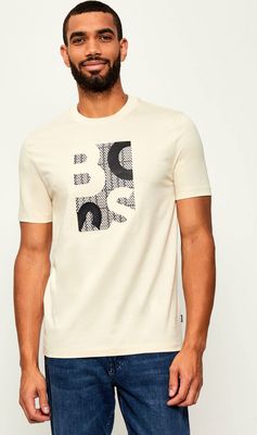 BOSS BLACK - T-shirt męski na wiosnę ze sklepu: Gomez Fashion Store w kategorii: T-shirty męskie - zdjęcie 874714-BD9-10338_BB254M000082131