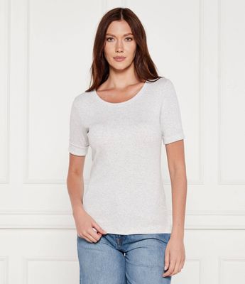 Marc Cain - Bluzka damska casual wiosenna ze sklepu: Gomez Fashion Store w kategorii: Bluzki damskie - zdjęcie 874714-BD9-10338_CR254W000023810
